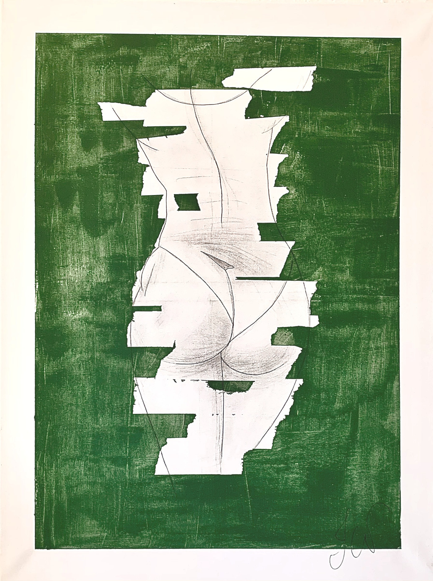 Nageuse — peinture de JCV Artworks