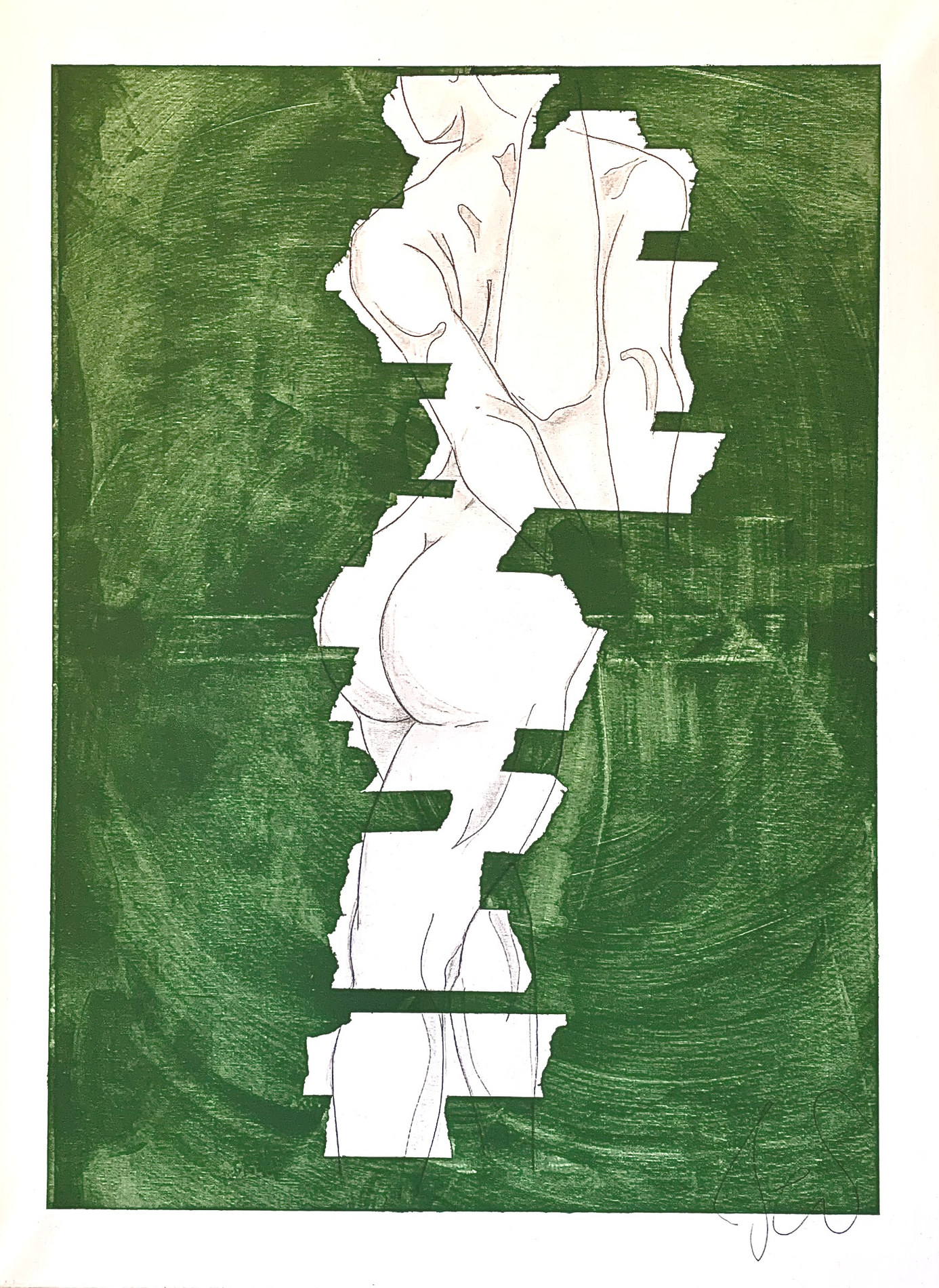 Promeneuse — peinture de JCV Artworks