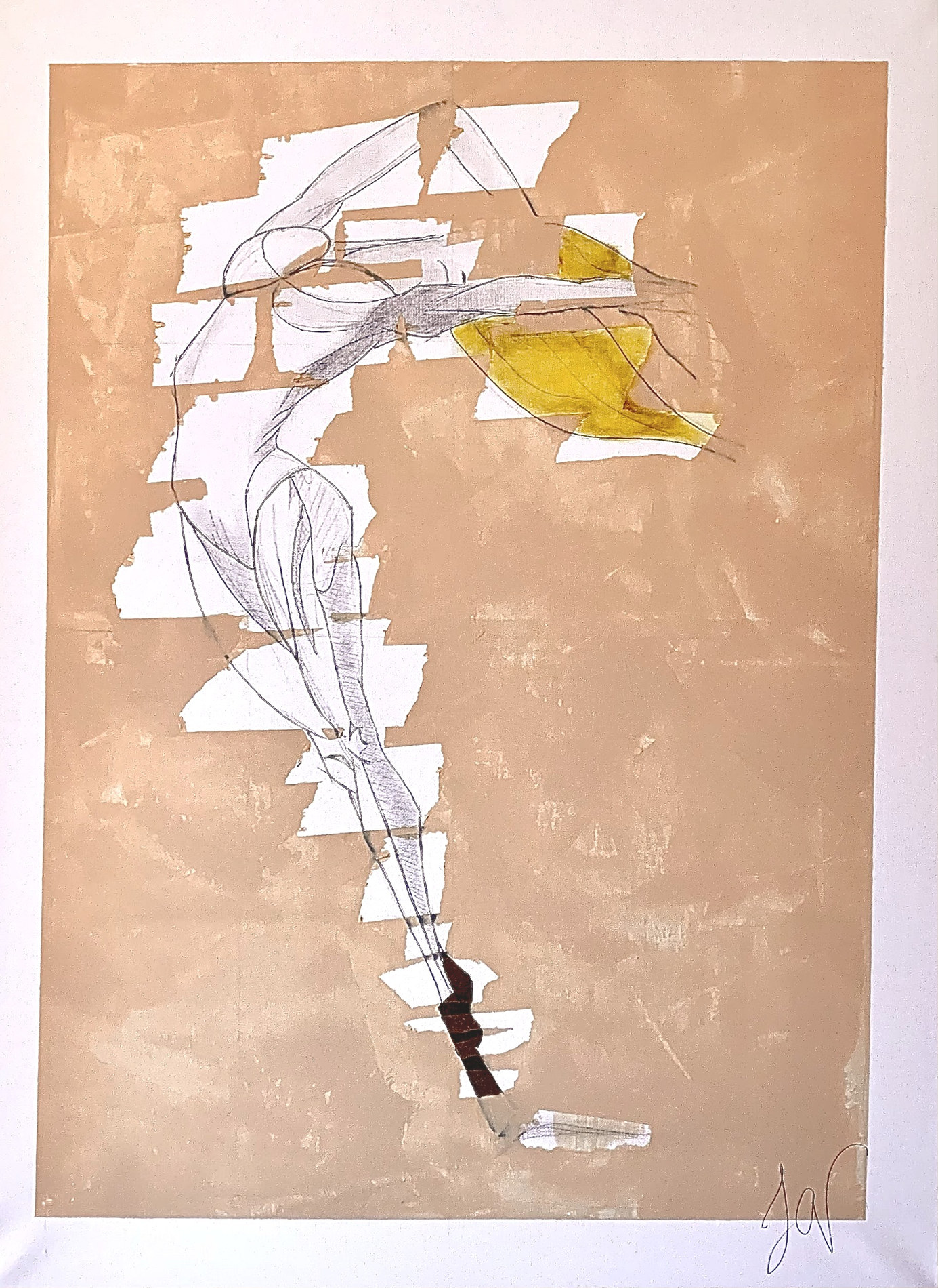 Danseuse — peinture de JCV Artworks