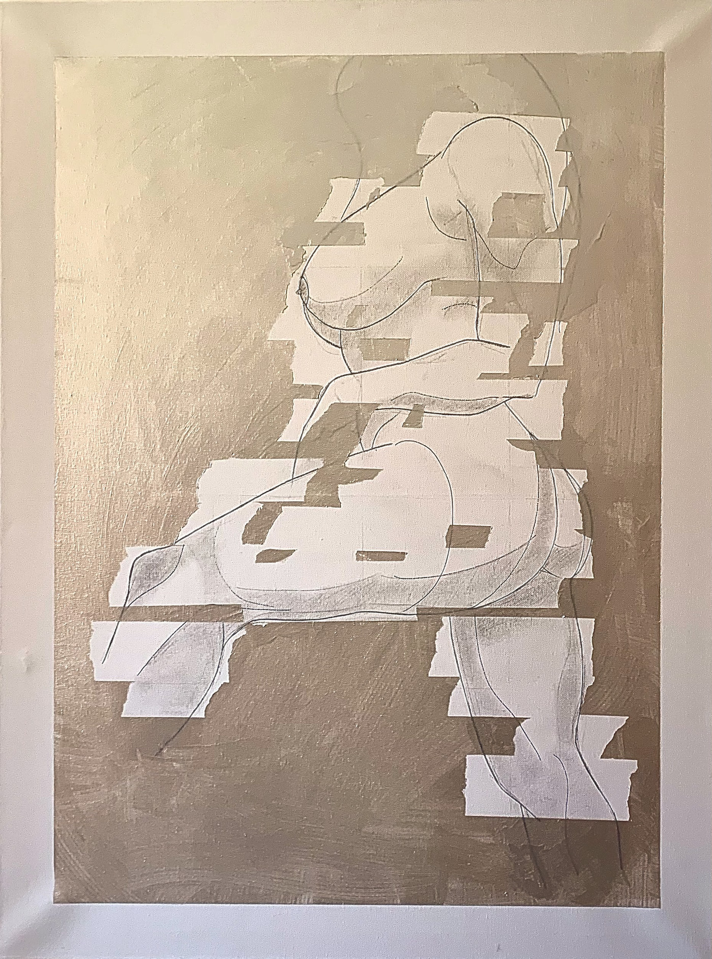 Cream — peinture de JCV Artworks