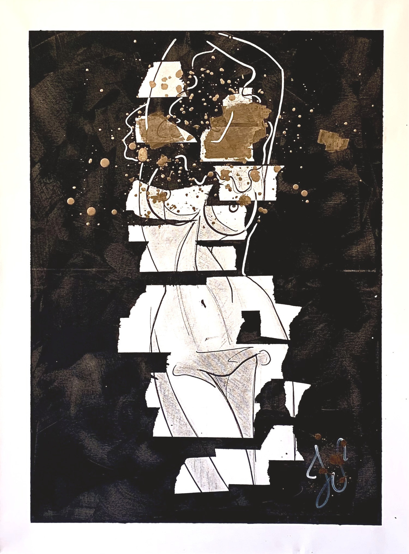Nuit d'avril — peinture de JCV Artworks