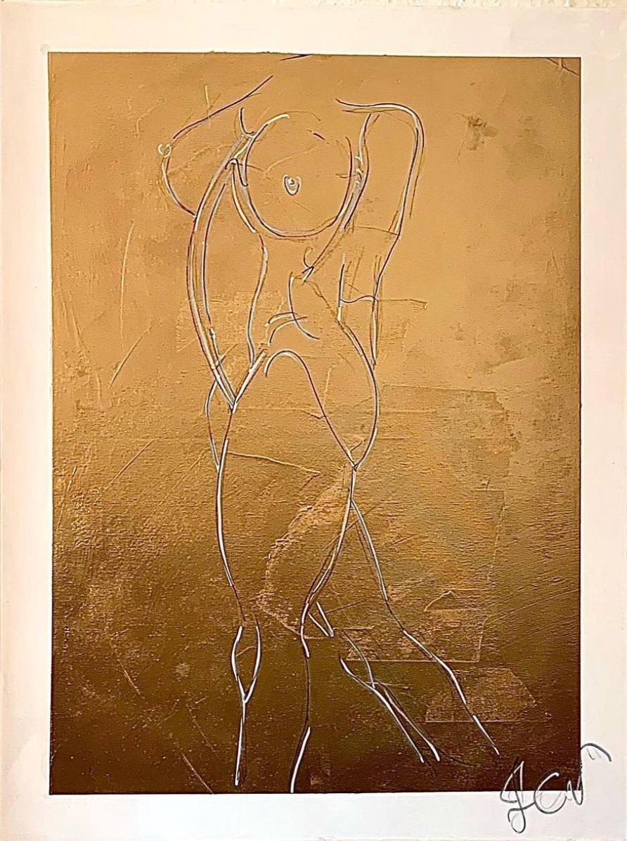 Promeneuse — peinture de JCV Artworks