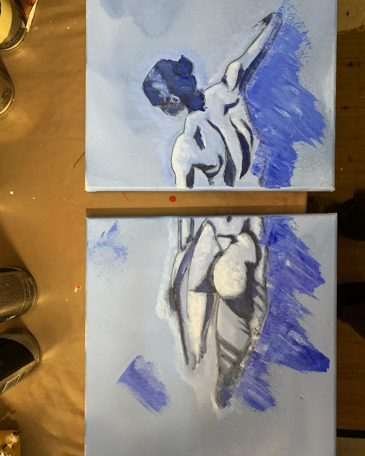 Rupture — peinture de JCV Artworks