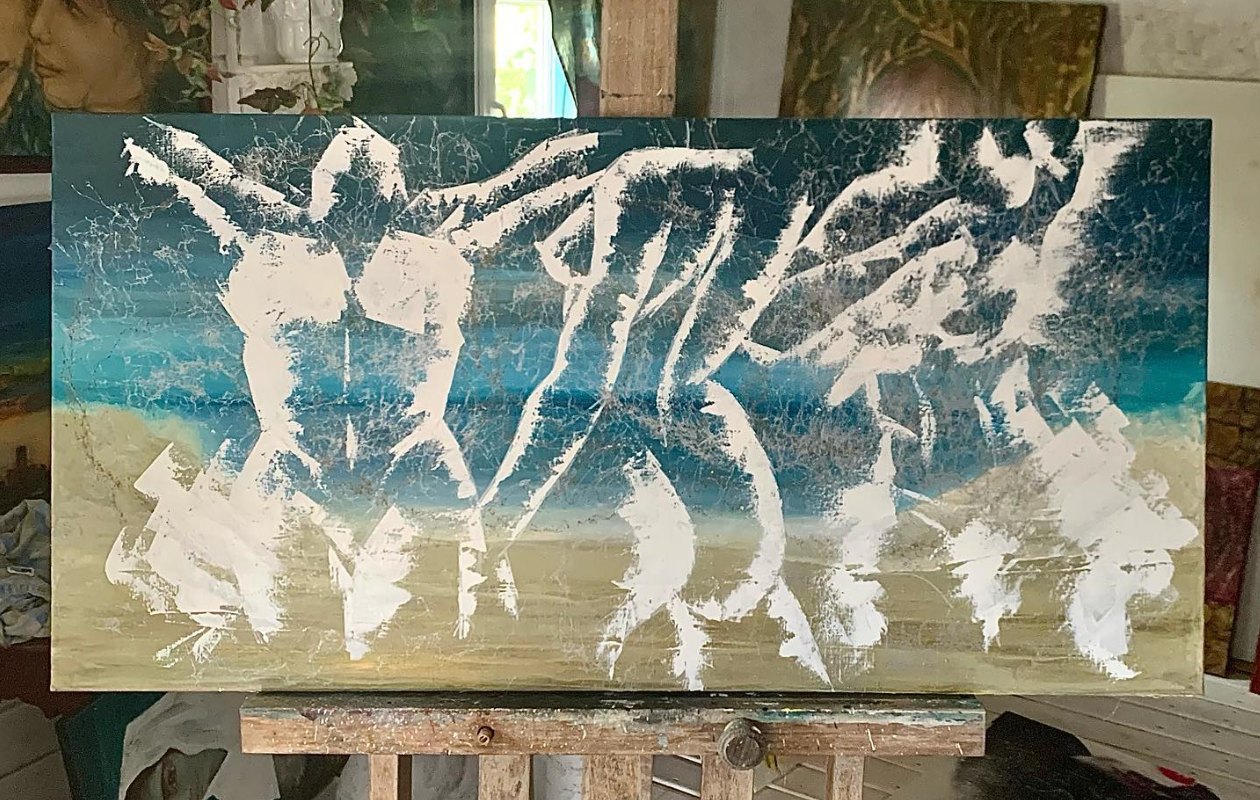 Baigneuses — peinture de JCV Artworks