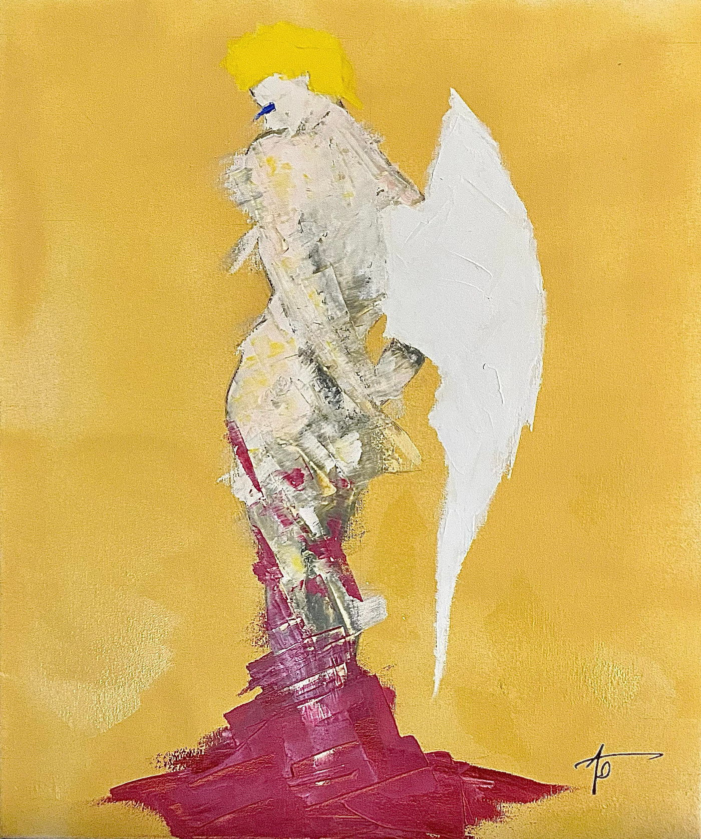 Ange déchu — peinture de JCV Artworks